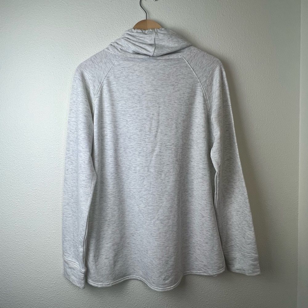 32 Degrees Heat Funnel Neck Light Gray Hoodie Large - Picture 2 of 4